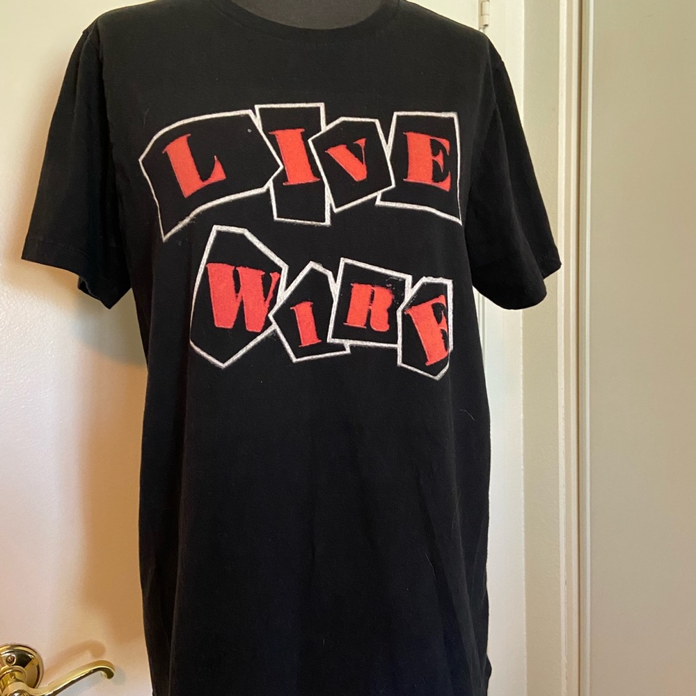 Motley Crue Live Wire Band Tee Shirt